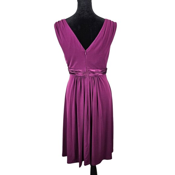 David's Bridal Womens Dress Size 4 Bridesmaid Wedding Classy Flowy Party Elegant - Picture 2 of 10